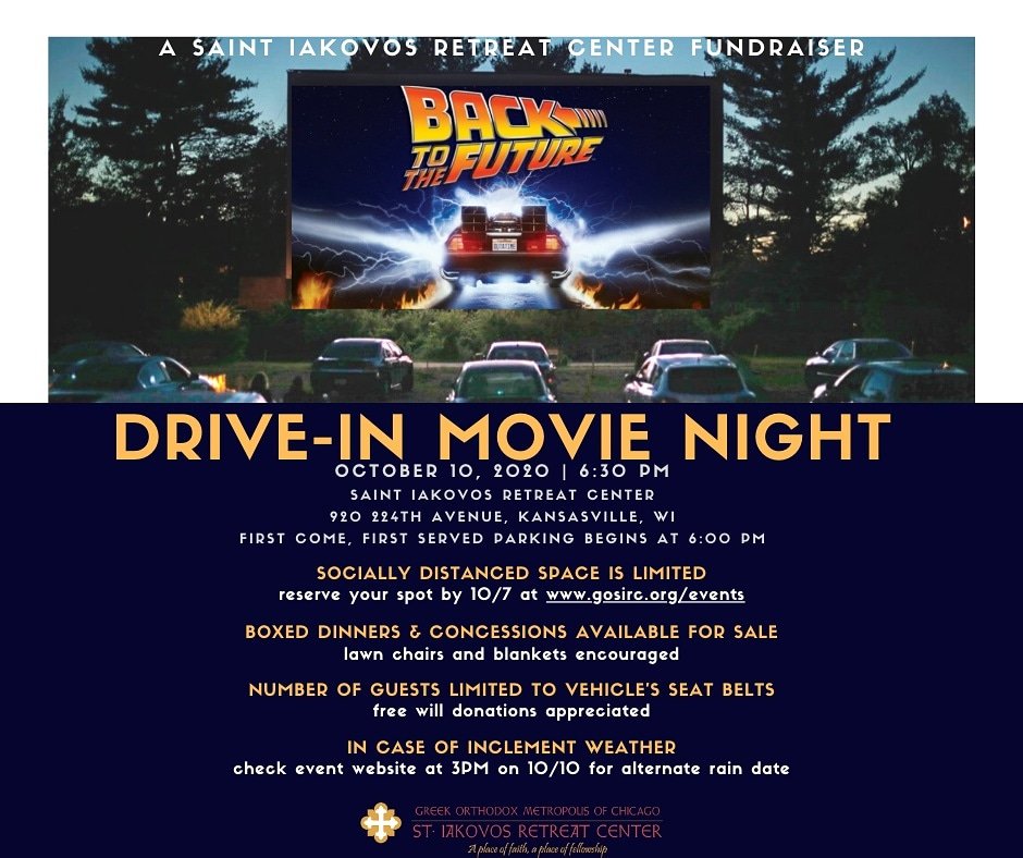 GoSIRC's tweet image. Join us for a Drive-In movie featuring Back to the Future! Bring your friends and reserve your tickets through the link in our bio. #GoSIRC