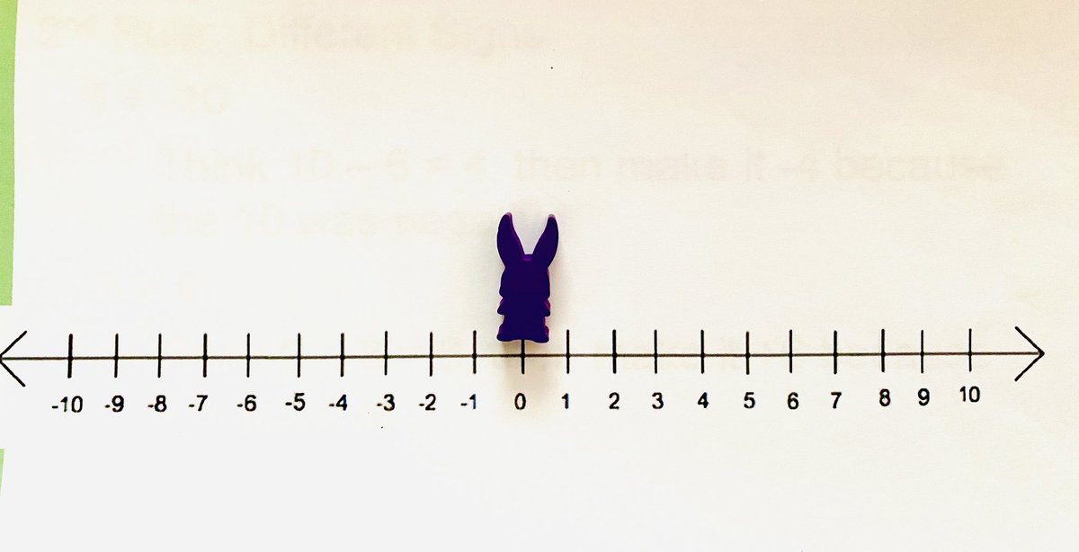 mathynerd's tweet photo. The students also helped the bunny add positive and negative integers by telling him where to go on the number line. https://t.co/uEQJoOckhs