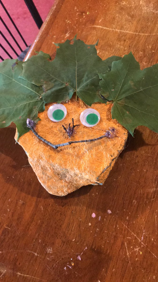 PattyCroteau's tweet photo. Flanders and St. Joe's student start the year making "Pet Rocks"
This one is named Fred!🎨 https://t.co/PGLjcgFMPk