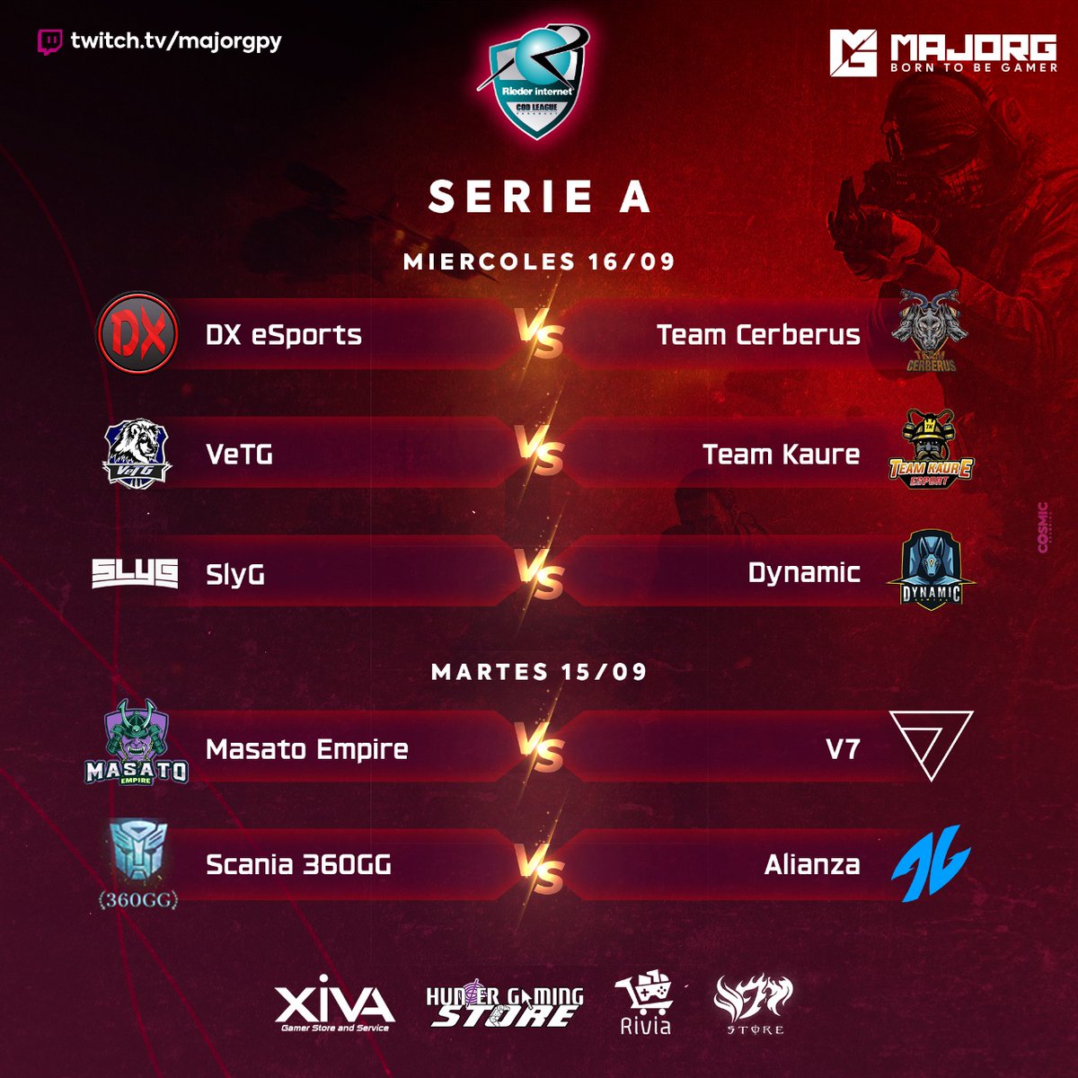 MajorGeSport's tweet photo. #RiederCodLeagueParaguay
🔶 Interesantes match que se vienen y todo para definir y estar más cómodos en la tabla 🙌🏻💯

#MajorG https://t.co/xzgoFIOHl8