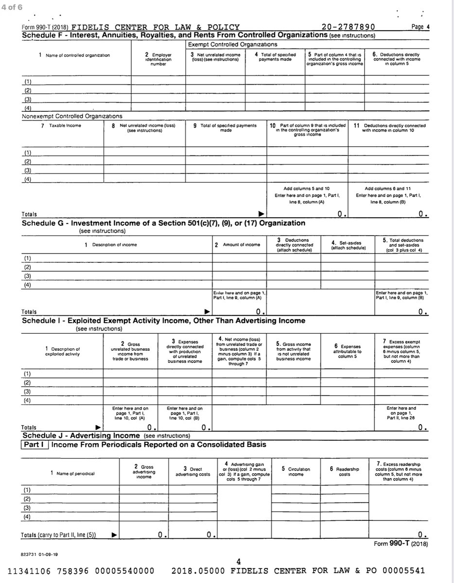 I will gladly put all your disgusting & dirty laundry out in the public Step 1 identify the EINStep 2 type the EIN https://apps.irs.gov/app/eos/ Step 3 -  @CatholicVote dba/ Fidelis Center For Law And JusticeEIN: 20-2787890 who’s fronting you the $9.7M? https://apps.irs.gov/pub/epostcard/cor/202787890_201812_990T_2020010917007952.pdf