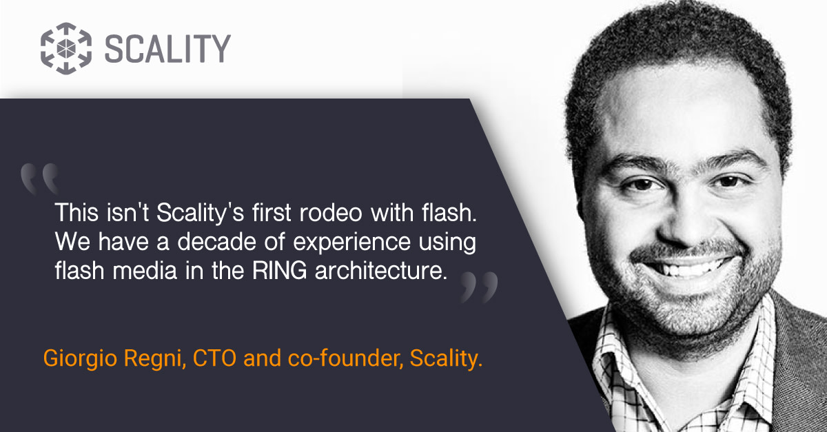 zenko's tweet photo. Scality's customers have embraced RING for high-throughput use cases since 2013. By leveraging #allflash, Scality brings RING performance to a new level and extends to a wider range of application workloads. #clouddatastorage #datastorage https://t.co/72yS4JfShk https://t.co/fR3daAgtJv