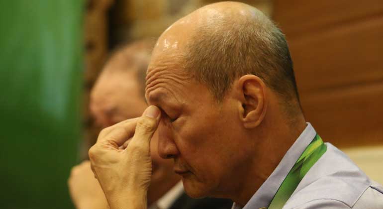 bworldph's tweet photo. President Rodrigo R. Duterte has approved the filing of criminal charges against top officials of the Philippine Health Insurance Corp. (PhilHealth) for corruption. 

READ: https://t.co/ZHibMbpjSg https://t.co/9teluPMzke