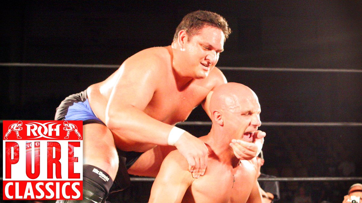 As we continue celebrating being back in action with brand new content featuring the journey to crown a new ROH Pure Champion... 

Enjoy this FREE throwback match- 
Samoa Joe vs Christopher Daniels for Pure Championship: buff.ly/3izkFrQ