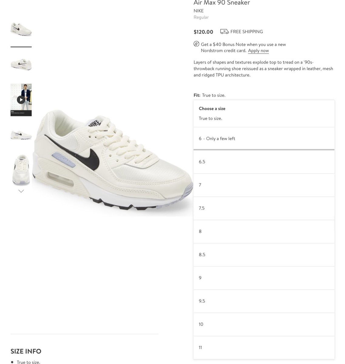 nike air max 90 sail black ghost