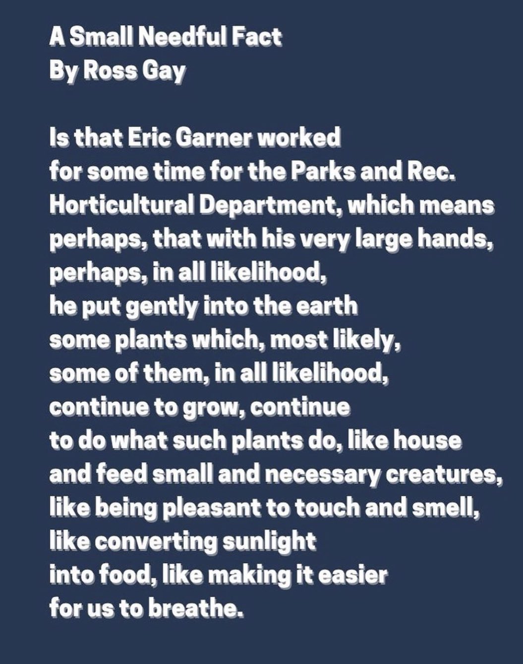 Happy Birthday Eric Garner, may you Rest In Peace. 