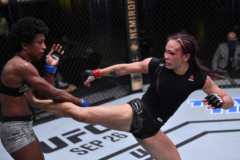 rpoliesportiva's tweet photo. Dia de Matchmaker - UFC Vegas 10: Waterson x Hill
.
 #AlanNuguette #AlanPatrick #AndreaLee #AngelaHill #ApexCenter #BobbyGreen #KhamaWorthy #MichelleWaterson #MMA #OttmanAzaitar #RoxanneModafferi #UFC #UFCApex #UFCFightNight177 #UFCVegas10 https://t.co/6pzYQNHkkf https://t.co/hi9dvW6Xex