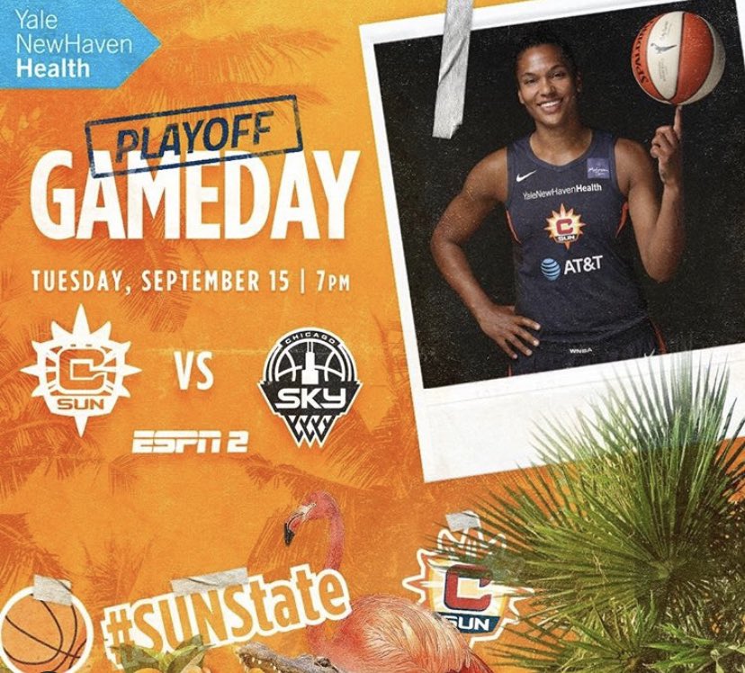 mollyyanity's tweet photo. This should be a GREAT game and I am ๐ฏ here for it! ๐งก๐๐ #LetsGoSun @ConnecticutSun https://t.co/lo7JktBHrF