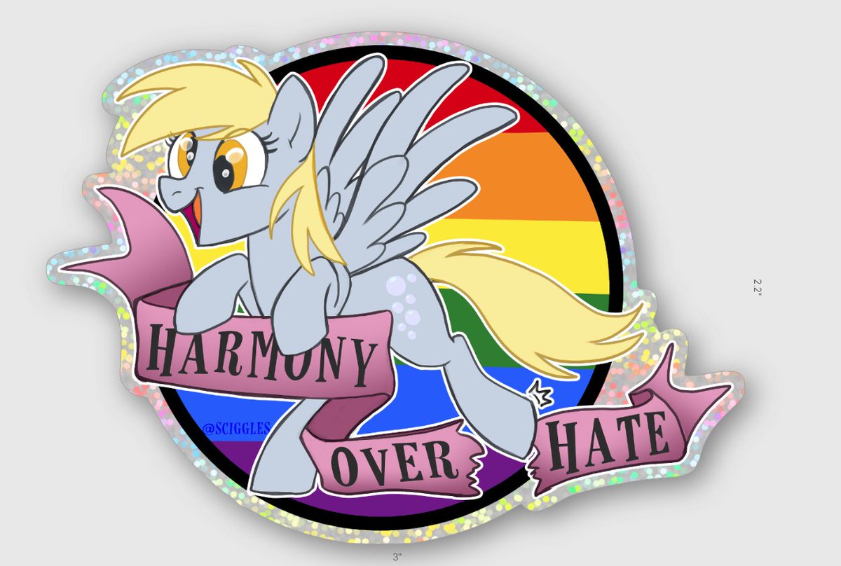 If I got this as a glitter sticker would anyone be interested? <a href="/FiMFightsBack/">FriendshipFightsFascism</a>
