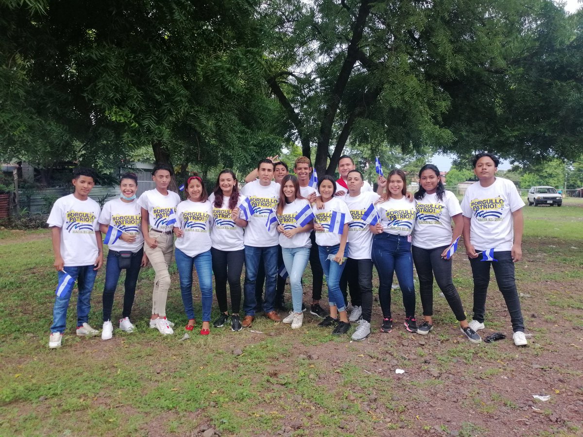 Juventud Sandinista DII, listos para conmemorar el 199 aniversario de la Independencia de Centroamérica

#2021PatriaBenditaYLibre #2021OrgulloPatrio
#ResistenciaUrbanaDigital