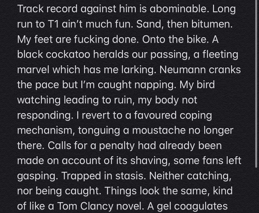 JoshAmberger's tweet photo. Race report @IRONMANtri #im703sunshinecoast https://t.co/fPQmAVUVwx