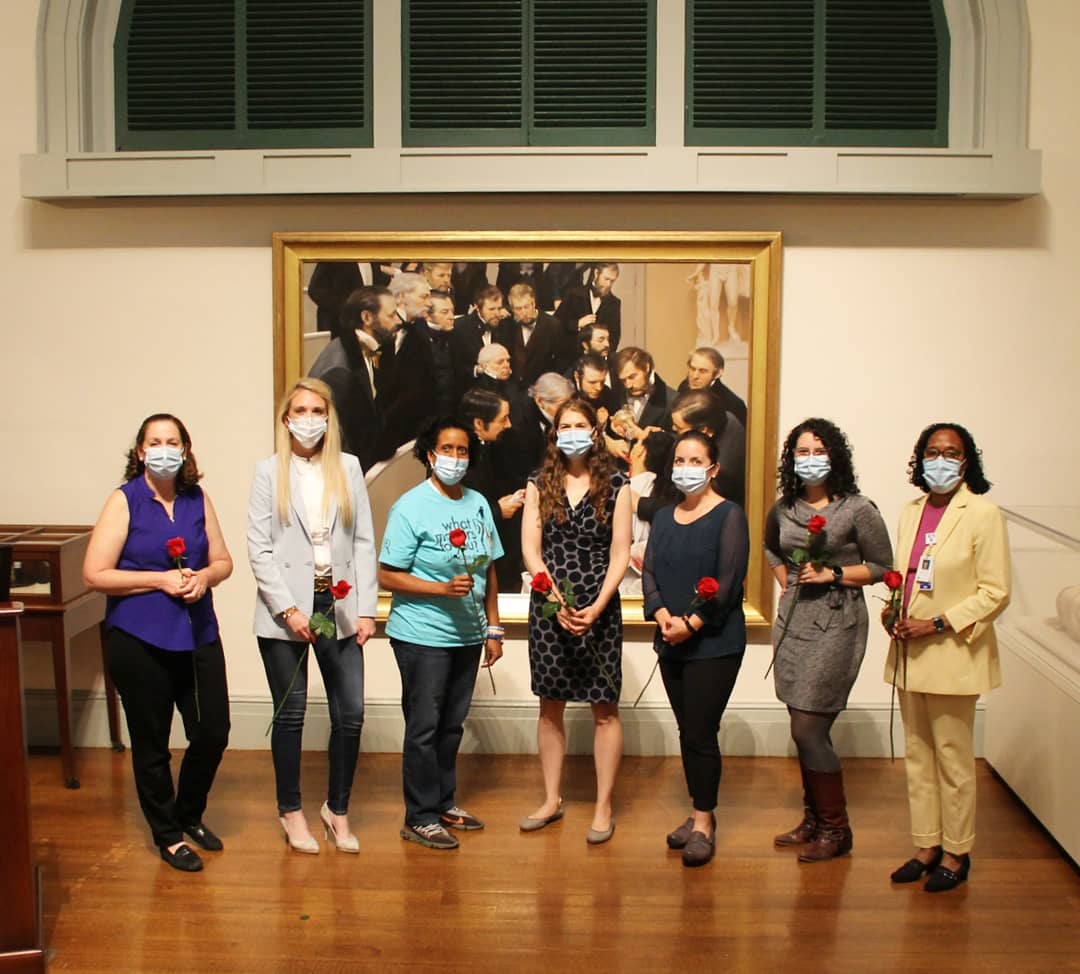 StoriesoftheMGH's tweet photo. 1/That's a wrap! Last night was "#StoriesoftheMGH: The COVID-19 Experience," broadcasted live from the #EtherDome!⁣
⁣
Congrats to our 7 #storytellers who bravely shared #stories about how the pandemic affected lives. They represent who we are, what we've seen, how we've felt, https://t.co/EvssJSAxwP
