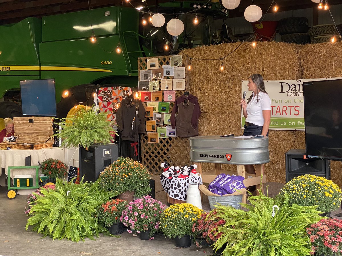 Great work <a href="/dairydiscovery/">Annie Link</a> educating families about how our real food supply works in America! #AmericanFarmer