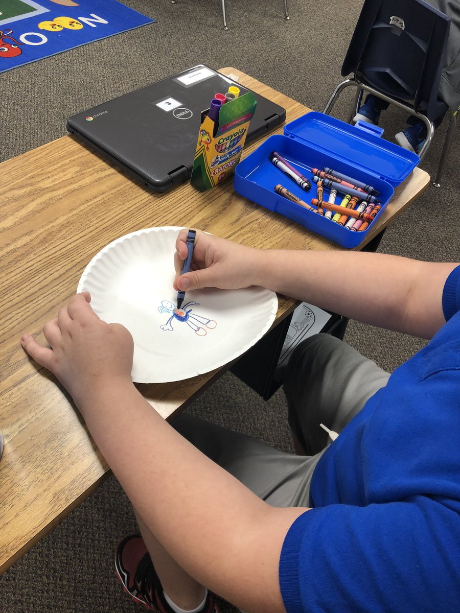TaraCookeArt's tweet photo. This week we are making dots for International Dot Day! 🎨🖌#art #artist #dotday #SISDPVA #virtuallearning #facetofaceinstruction #artteacher @amandalynnbyers @HeritageElemen1 https://t.co/SMEGGoip4j