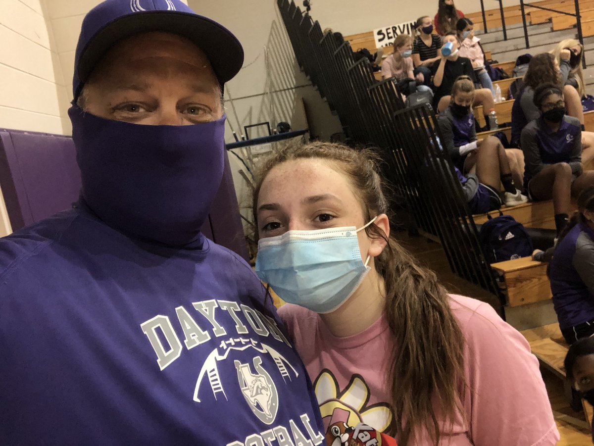 coachb_ware's tweet photo. Super proud of my baby girl and her freshman volleyball team. They won their season opener versus Nederland! #THISISDAYTON #TheShoe https://t.co/nbAwBfoTFz