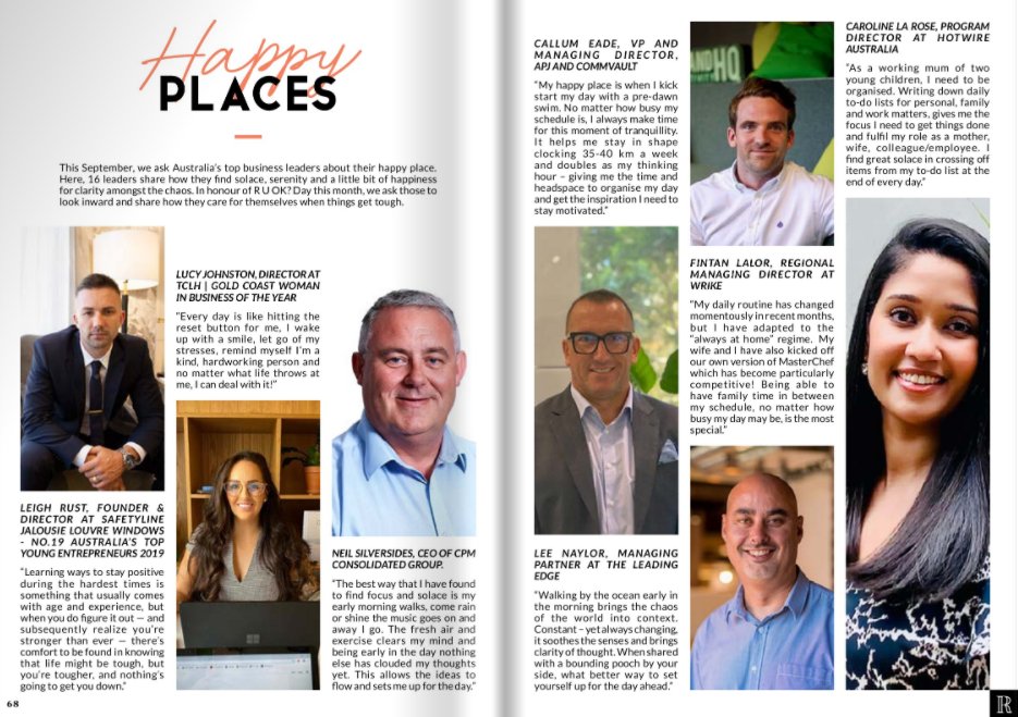 wrike's tweet photo. How do you find your #happyplace in the midst of a pandemic? For our Regional Manager, APAC - Fintan Lalor - he's challenged his wife to a personal Master Chef competition and enjoys spending more time with his daughter. ✨ 

More from @TheLeadershipR1! 👇 https://t.co/dsMOmMMcnF