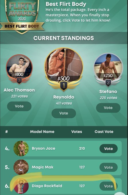 Hey !!! #online now at @Flirt4Free come to visit my room and VOTE for me in the flirt AWARDS 🔱  ** Best<a href="/tag/online"class="tags">#online</a><a class="tags" href="/tag/flirt4free">@flirt4free</a>