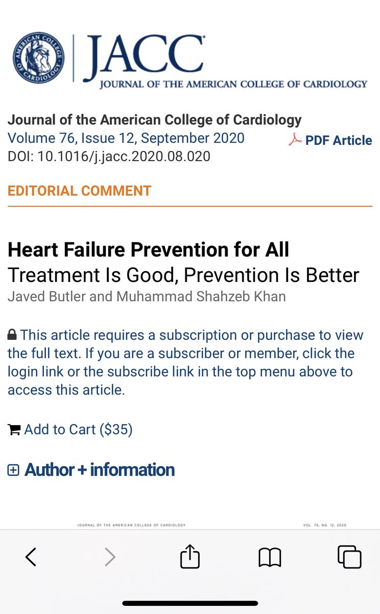 ShahzebKhanMD's tweet photo. Editorial in @JACCJournals with @JavedButler1.
Treatment is Good, Prevention is Better: Heart Failure Prevention for All
https://t.co/5IzSTqFUum https://t.co/ifn9KHF22h