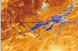AusRangeSoc's tweet photo. Read full #update of Dharriwaa (Narran Lakes) @theCEWH watering event with #maps, images & animation at https://t.co/jzoyiL2KNK
On-going #monitoring critical to #adapativeManagement approach to using #community owned #environmentalwater in the #rangelands. #MDBPlan #Wetlands https://t.co/9bvVDDufHo
