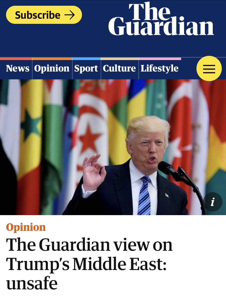  @guardian went in really hard on this one.