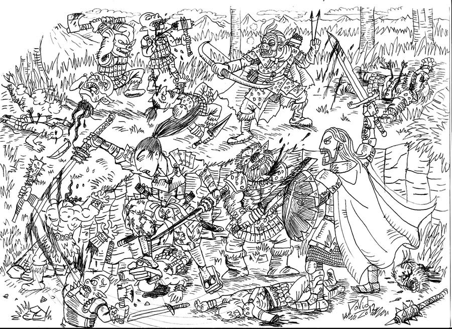 achei esse da época q narrava TormentaRPG
o grupo era um ranger (com máscara de porco)
um samurai e um paladino de khalmyr 