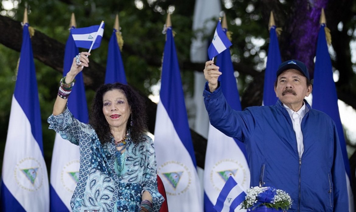 Desde Nicaragua bendita y siempre libre celebramos 199 años de independencia, Gracias a Dios liderados por el Comandante Daniel, defensor de nuestra soberanía y de nuestro derecho a la autodeterminación. Decimos NO al neocolonialismo y al imperialismo! Que viva Nicaragua.🇳🇮 🇳🇮 🇳🇮
