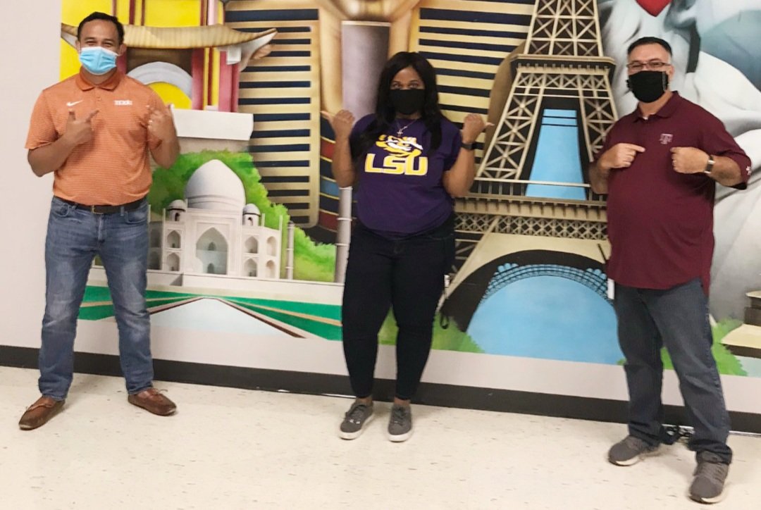 Who puts the Terrific in Tuesday! Yesssss of course its <a href="/SerjioMedina/">Serjio Medina</a> <a href="/ENJackson32/">Emily Carter</a> <a href="/DBrogee/">Danny Brogee</a>! Our ADMN <a href="/CarrollES_AISD/">Carroll Elementary</a>  is simply the BEST! THANK YOU!!!!!🎉🤗🥰🤗
🎉 #effectiveleadershipinmotion