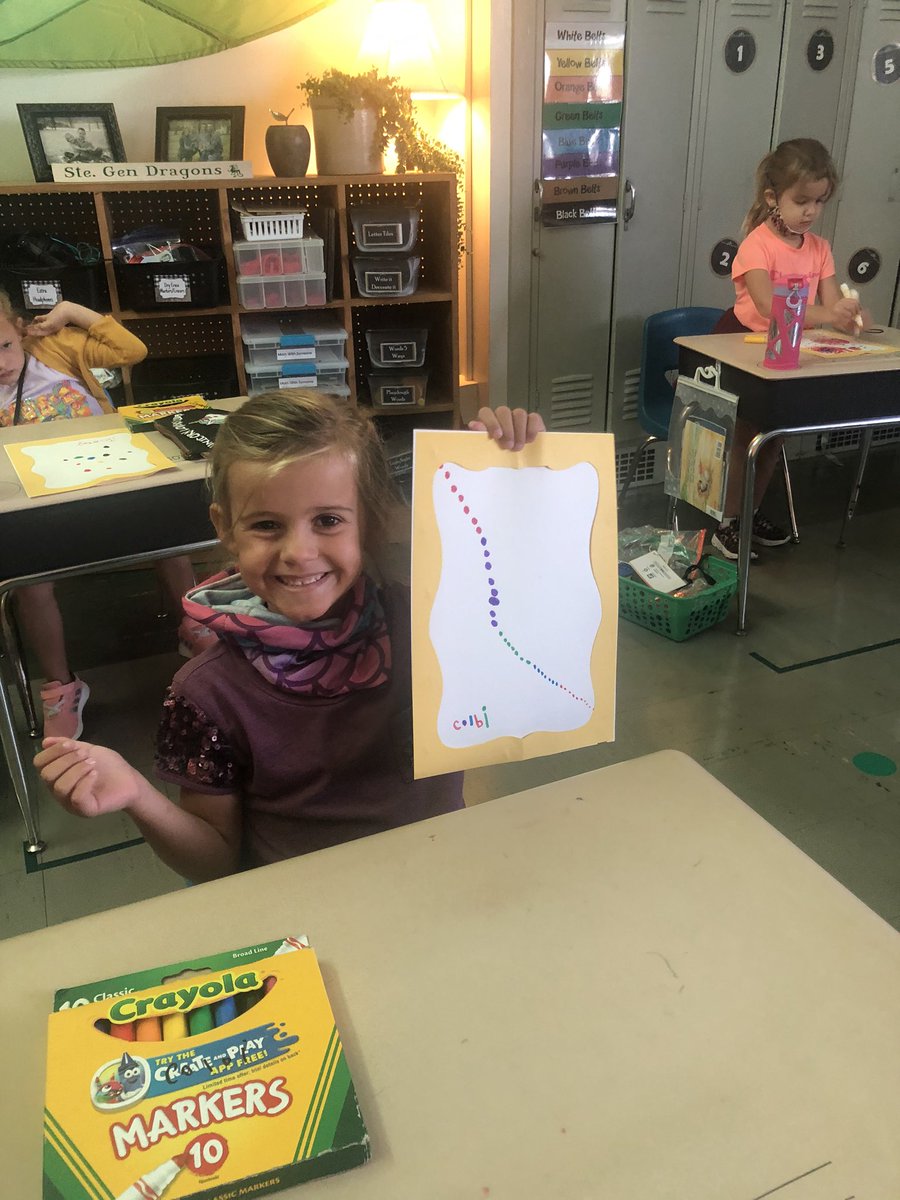 SulserStephanie's tweet photo. International Dot Day!!!  We wore polka dots and made our mark today.  #TheDot #BeADragonSGEL https://t.co/aOAE75Ejus