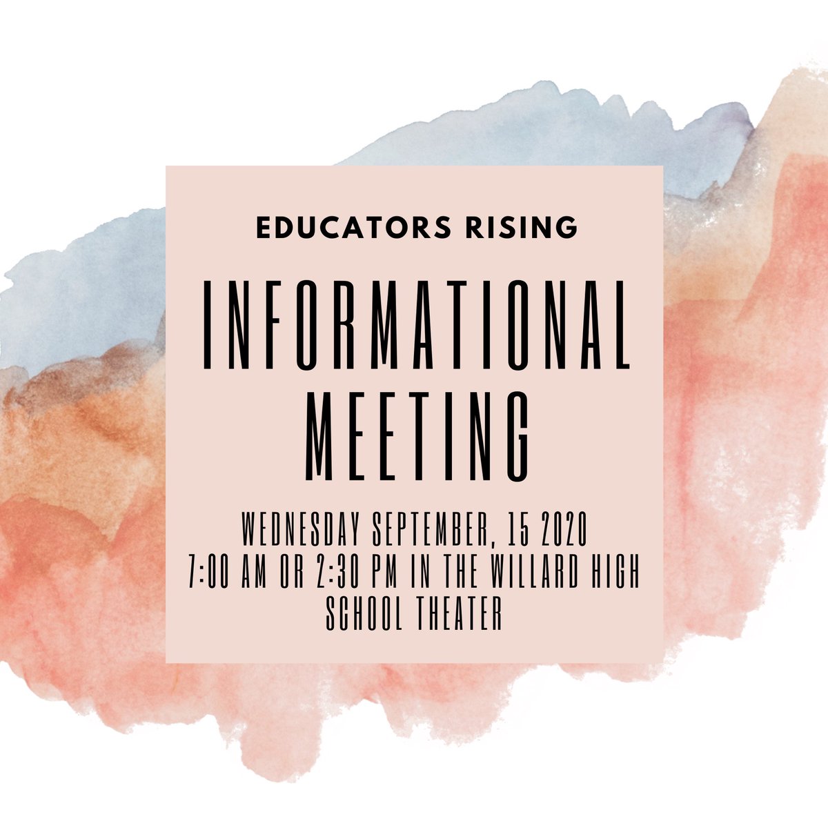 OUR FIRST MEETING OF THE YEAR IS TOMORROW! We can’t wait to see everyone 🥳