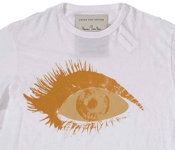 【DRIES VAN NOTEN】佐藤健着用　コラボTシャツ　M 半袖 DRIES VAN NOTEN】佐藤健着用 コラボTシャツ M 半袖 V118