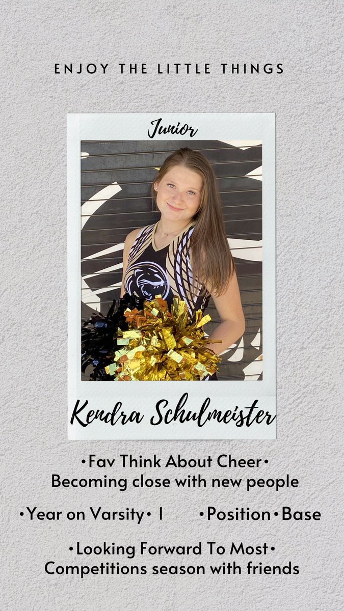 CheerPec's tweet photo. Meet the Team 
Juniors part 2 https://t.co/AF7gyLAqTd
