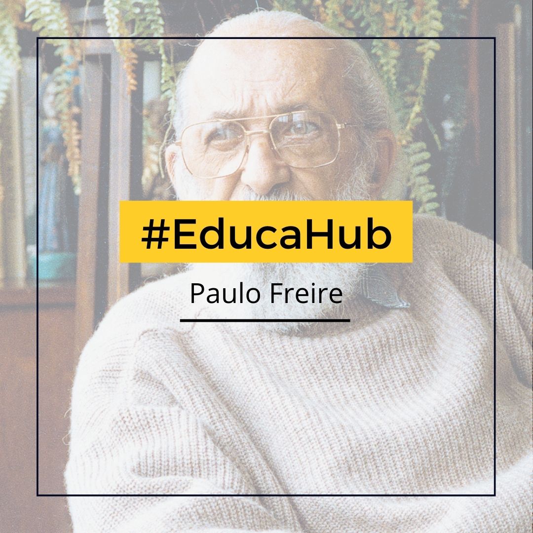 redelabipp's tweet image. Você conhece a vida e obra de Paulo Freire? 
Confira no #EducaHub de hoje!