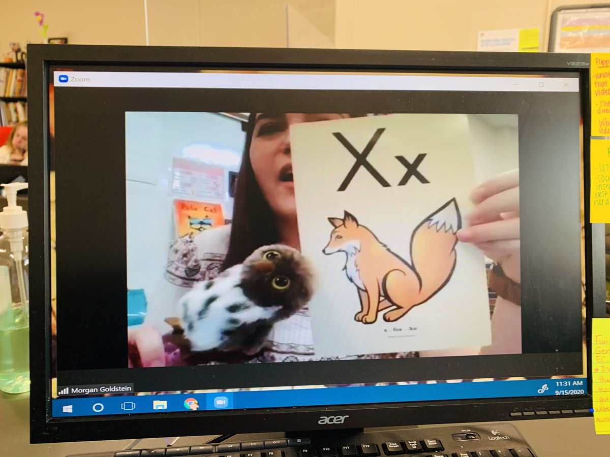 jbowlesELACoach's tweet photo. The highlight of my day goes to... .@ngeschool with .@NGECoach and all-star 1st grade teachers making word study come alive with virtual Fundations! 🙌 #coachingthebest https://t.co/WQYHMCCniw