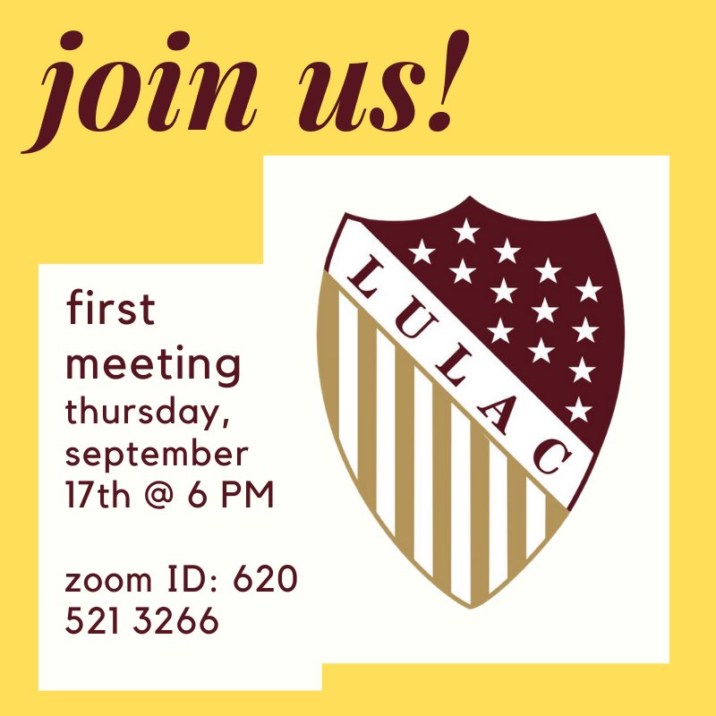 txstlulac's tweet photo. hey guys, join us on zoom this week for some updates at our first meeting! #txst https://t.co/gxwWqpHVtN