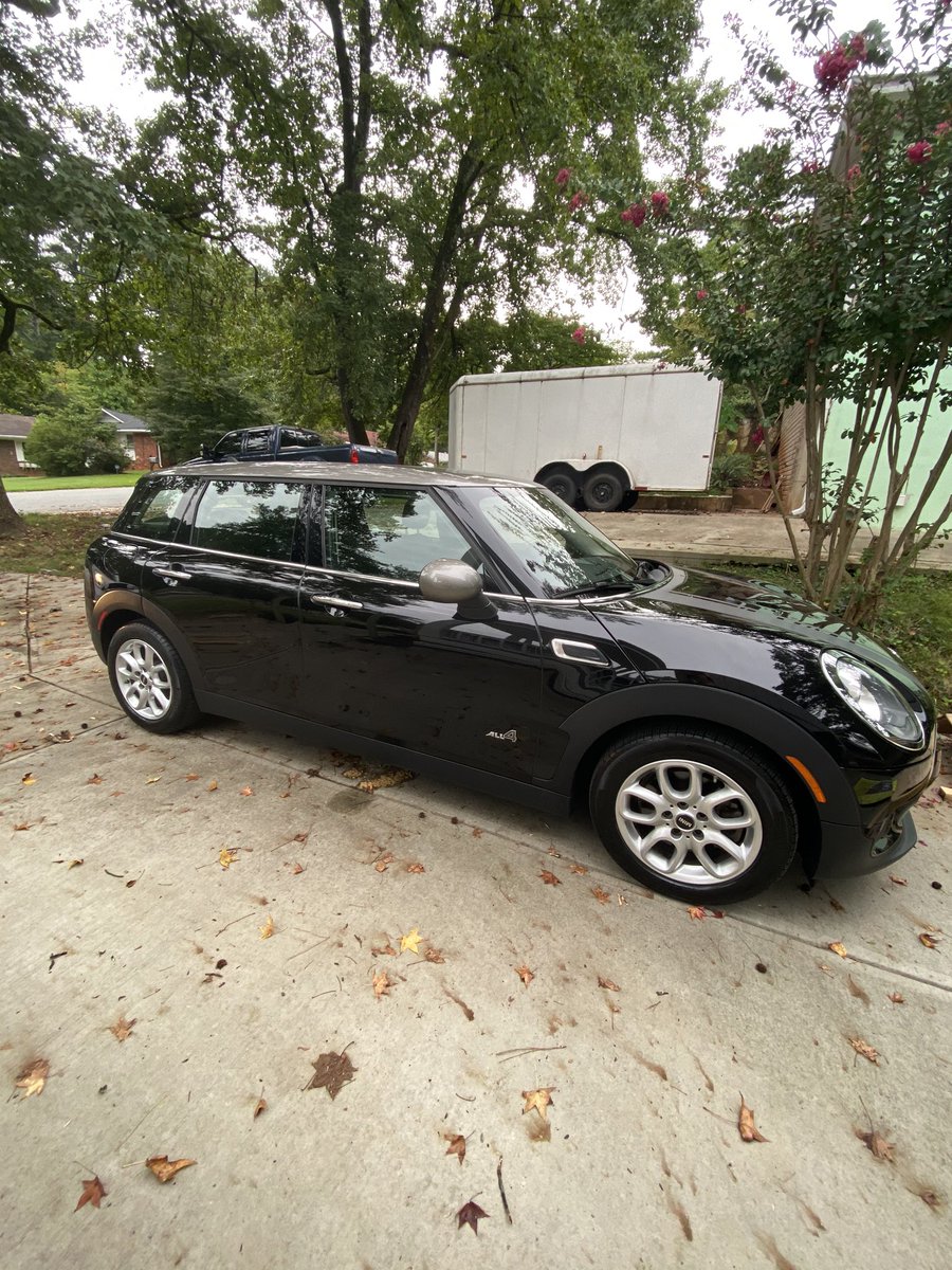 And just like that, we upgraded to a mom-mobile. Names?
#minicooper #clubman