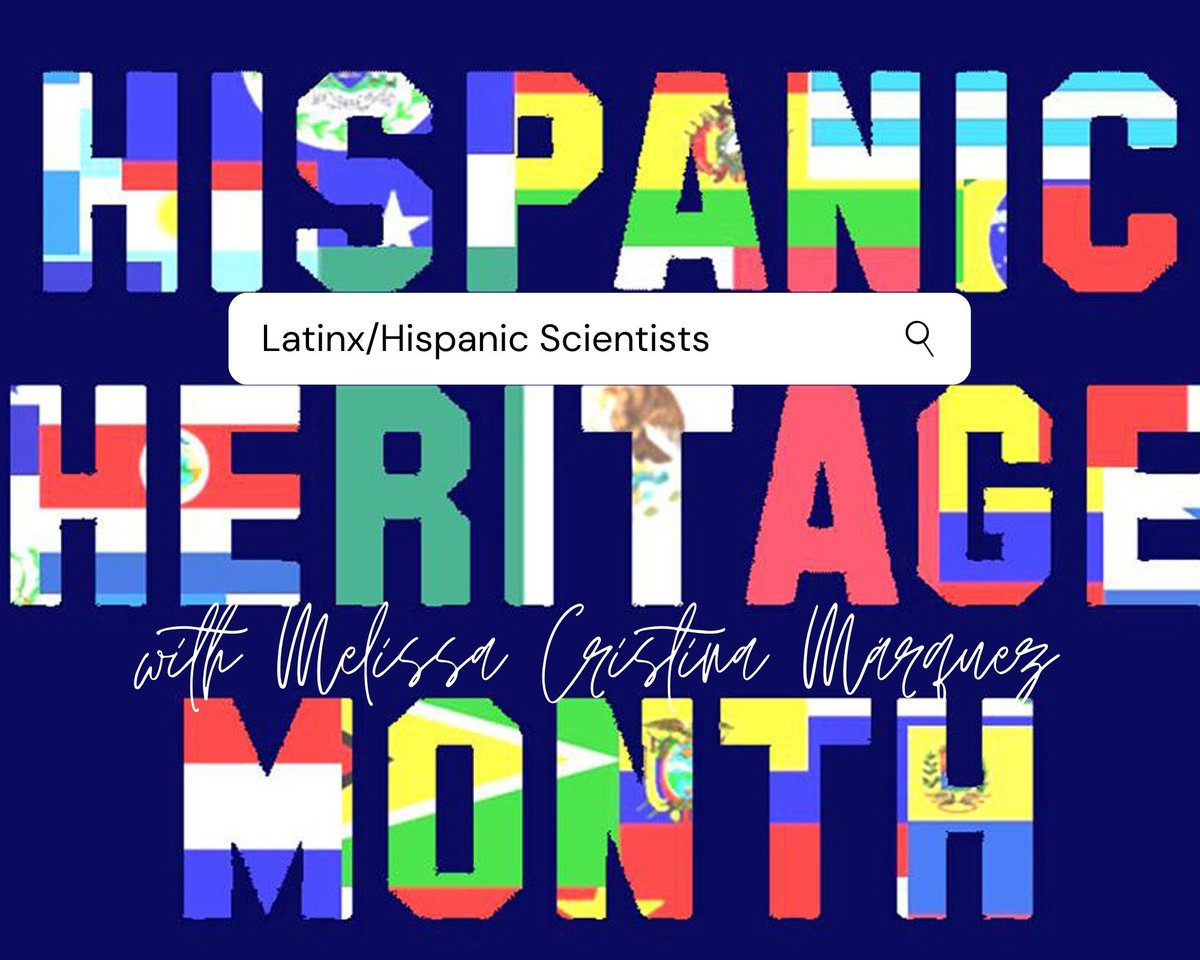 Happy  #HispanicHeritageMonth2020 everyone! I am SO proud to be Latina.This  #HispanicHeritageMonth, I'm sharing one Latinx/Hispanic scientist YOU should be following today if you aren't already...Follow along & add your name/profession to this thread if you want me to RT you!