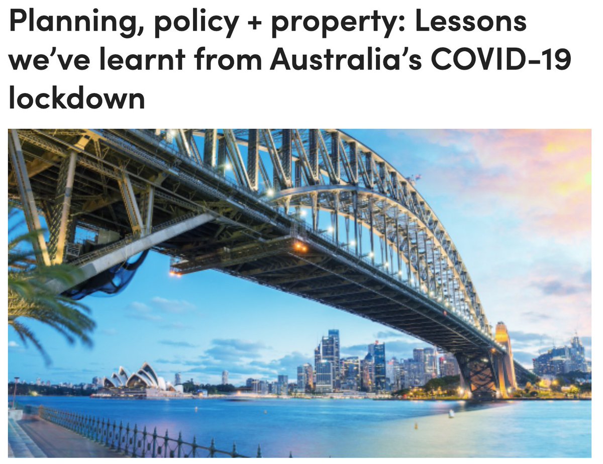 Click the link below to read more about the lessons we’ve learnt from Australia’s COVID-19 lockdown in relation to planning, policy and property 🏘 urban.com.au/news/planning-…