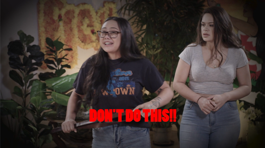 FreshTV2's tweet image. Des and Pati are back with Fresh tips on how to deal with non brown friends who just don't get what it's like to grow up in a Pacific family 🤣  This Saturday, 10am on TVNZ 2
#FreshTips 
#Fresh2020

@desticles8 @disciplepati