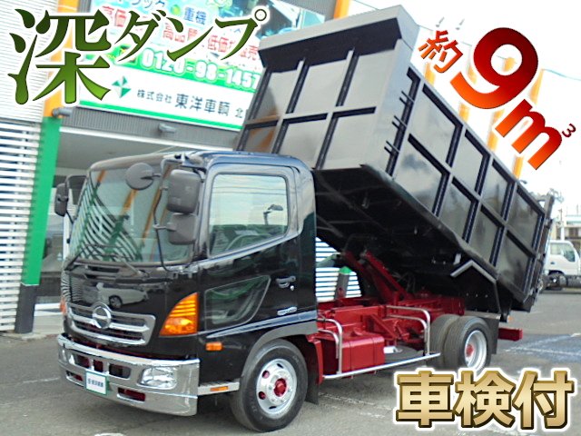 東洋車輌 中古トラック販売店 展示場は茨城と宮城 4t深ダンプ 箱の状態も良好 容積は約9 積載2 8t 走行たったの2 5万km 車検は来年9月3日までと 長ーく残ってます 見た目バッチリ 売れる前にお電話ください 商品番号 6714 T Co