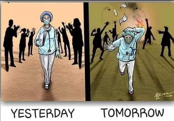 AdharaGE's tweet photo. Ayer eran Héroes, hoy son delincuentes, solo por reclamar lo justo, por reclamar sus derechos. https://t.co/QKeNzQUzlk