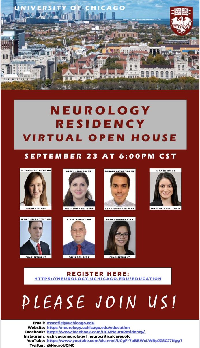 UChicago Neurology Residency tweet media