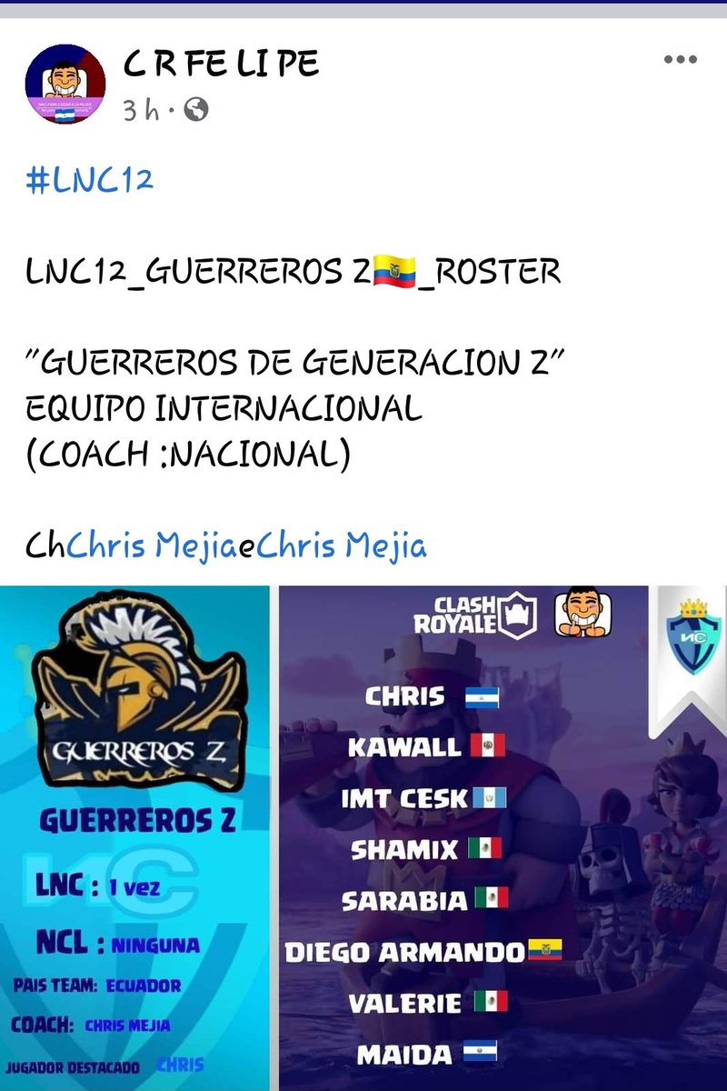 Una nueva aventura con nuestra familia <a href="/GuerrerosZTeam/">TEAM GUERREROS Z</a> a dar guerra que venimos recargados