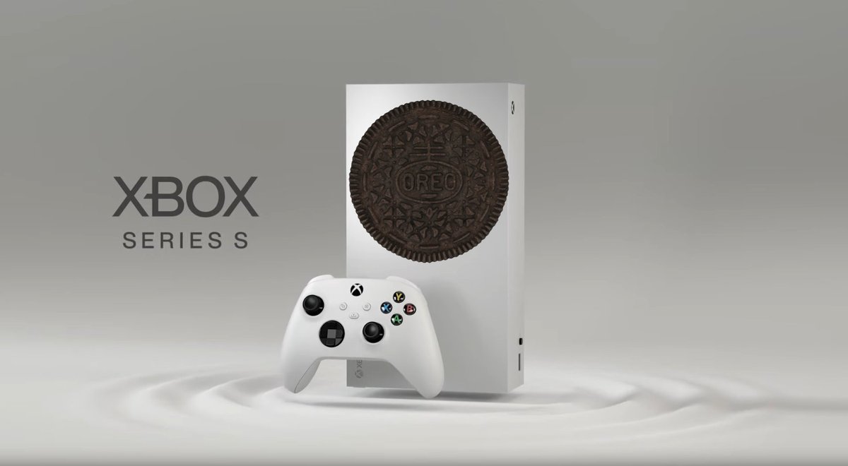 Если вам показалось что в новом видео про Xbox Series S есть печенье OREO, то вы такие не одни