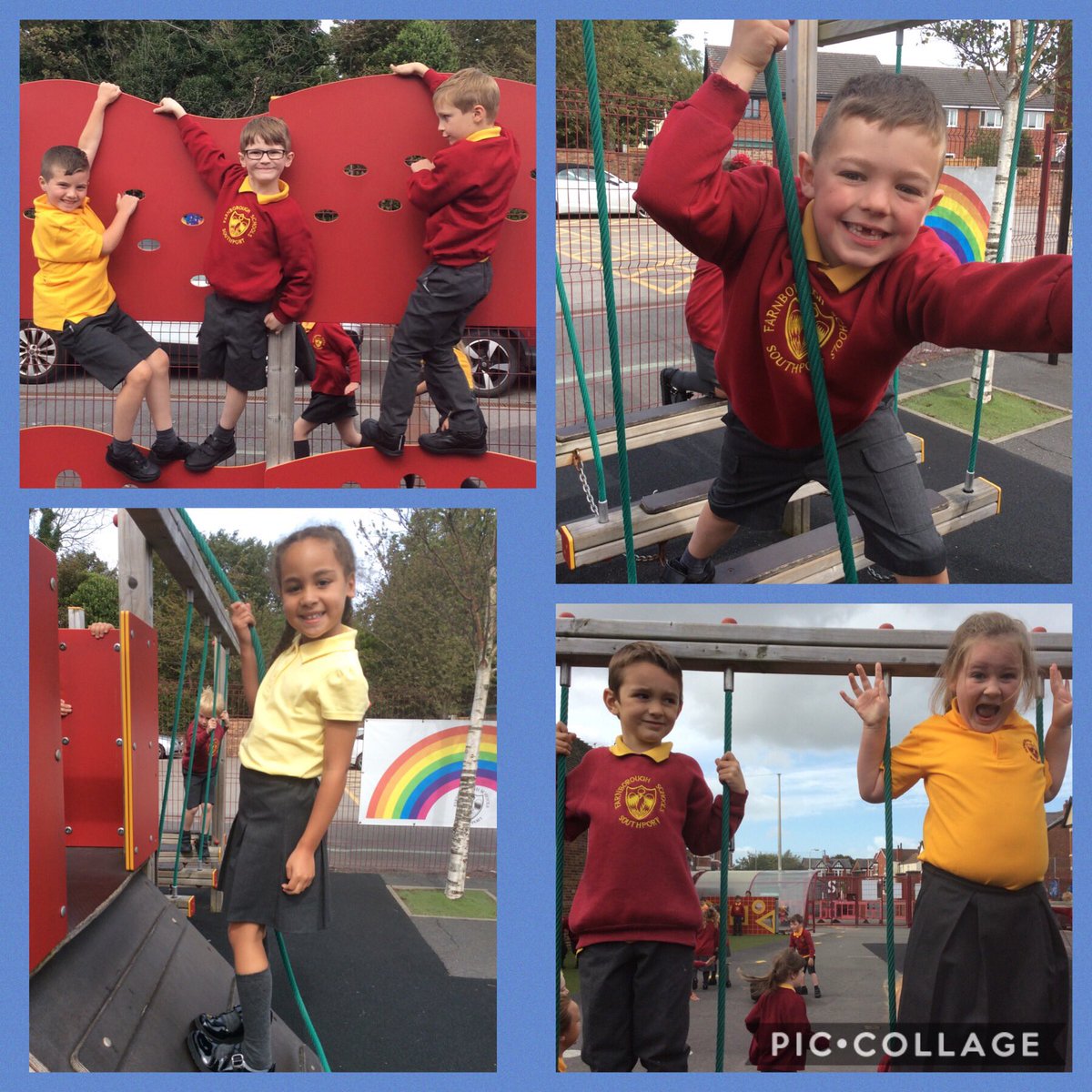 FRISroom13's tweet image. Lots of fun in our Year 2 playground.
