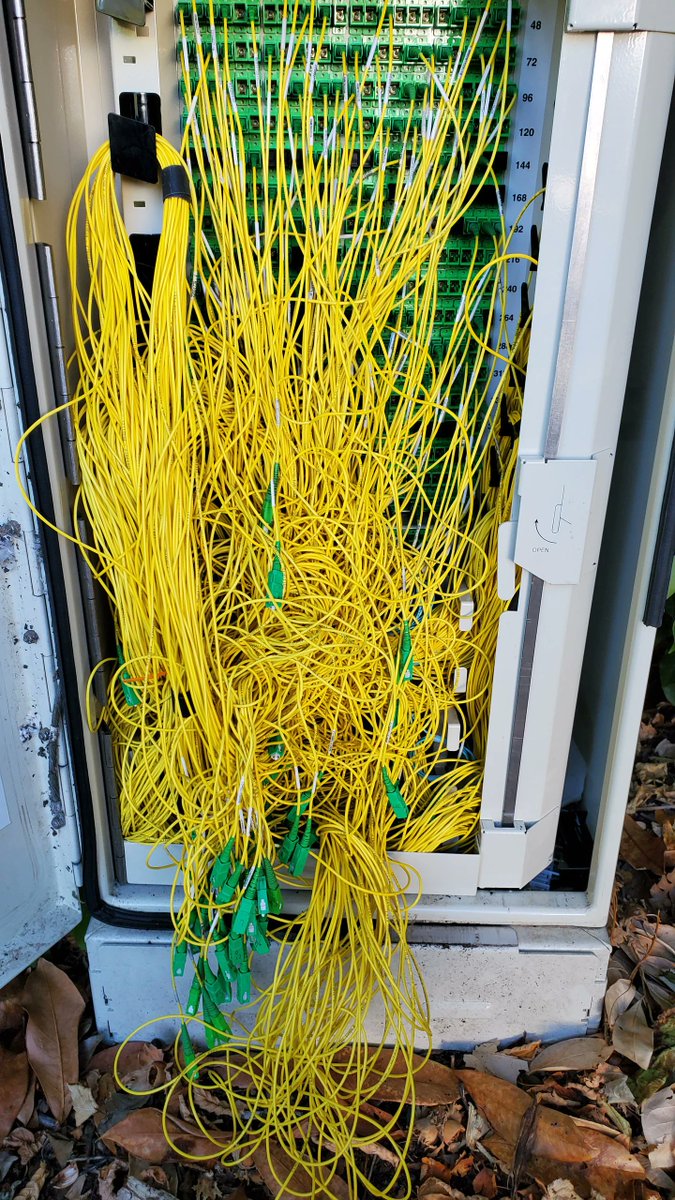 EthernetAllianc's tweet photo. Mmmmm....spaghetti. Our friends over at @cablingmag have some fun pictures of #cablefails in the wild. Grab a fork and head over here for a look: https://t.co/Lo3gWsSEva #Ethernet #cabling https://t.co/CoFZoLnhUh