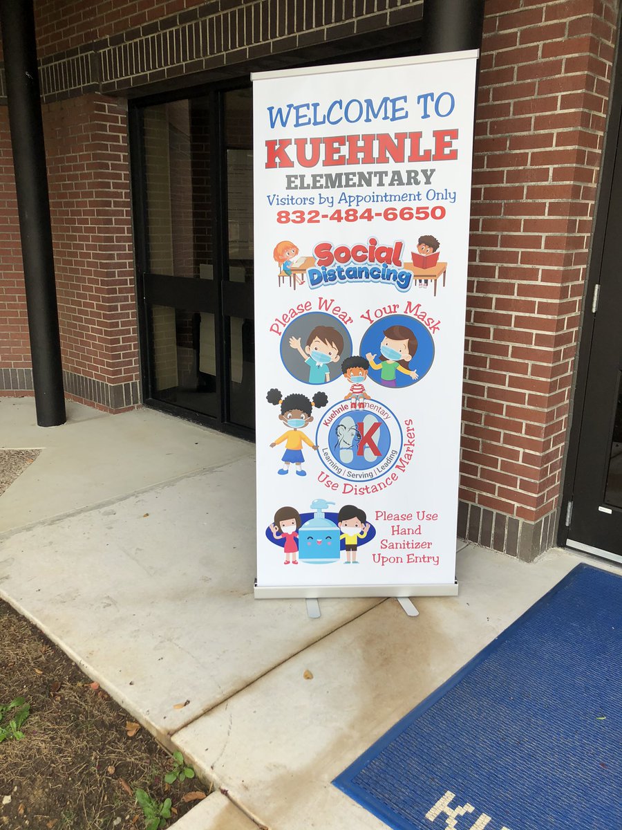 Great first day <a href="/KuehnleKISD/">Kuehnle Elementary</a> where student safety is a priority. #KleinFirstDay
