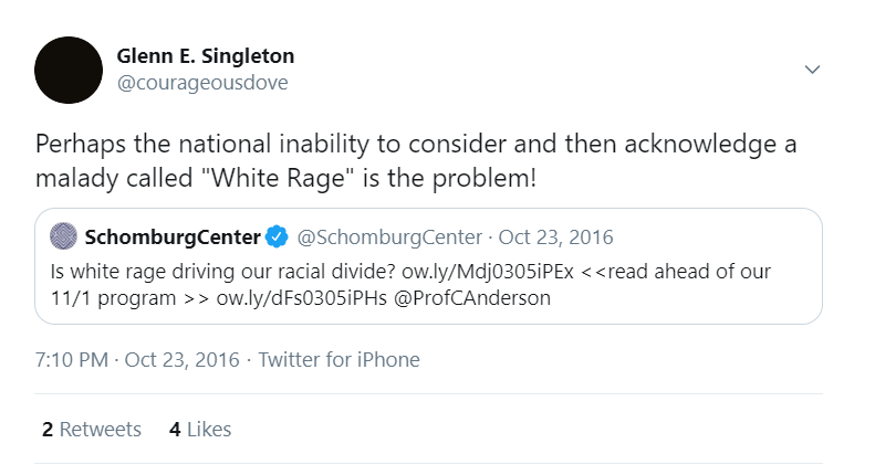 The guy who wrote the curriculum my kid's school is now teaching thinks that America is filled with WHITE RAGE