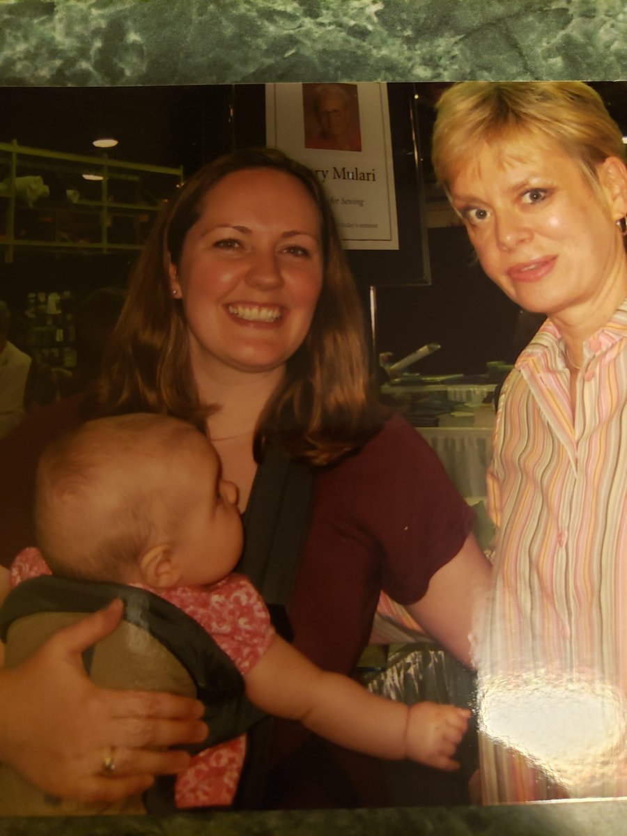 BeckyZBaker's tweet photo. @WIQuiltShow Feeling sentimental. 11 years ago. #NancyZieman #SewingWithNancy https://t.co/xheNunG9pT