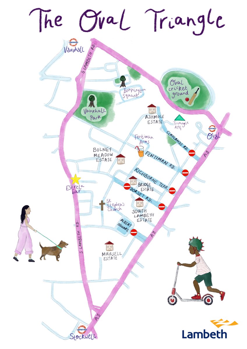 You can see from this map how they have kept access to every street but also removed through traffic and let residents reclaim their streets from motor traffic that belongs on main roads.