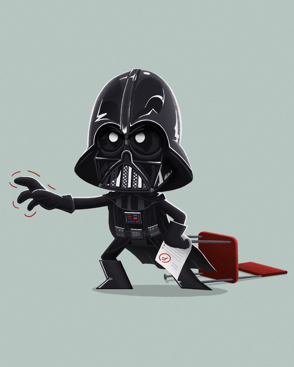 A rainy long weekend means getting back to my #StarWars series!

Channeling all the students who have to go back to school during a pandemic! 😬